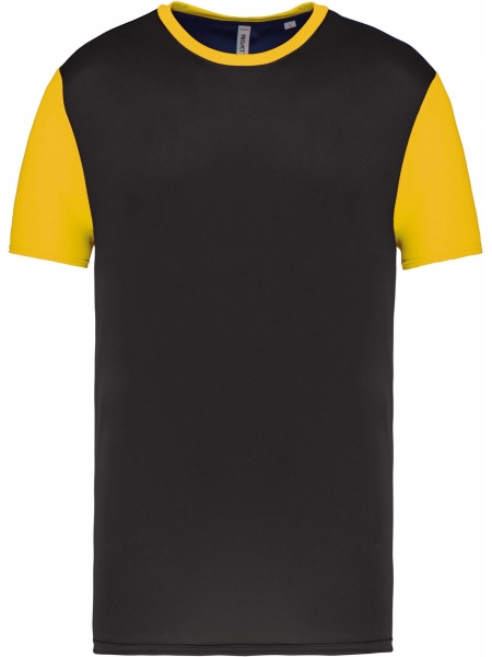 T shirt hot sale bicolore uomo